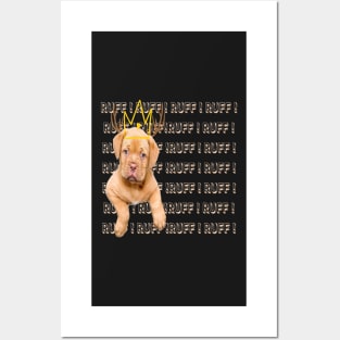 Puppy king Posters and Art